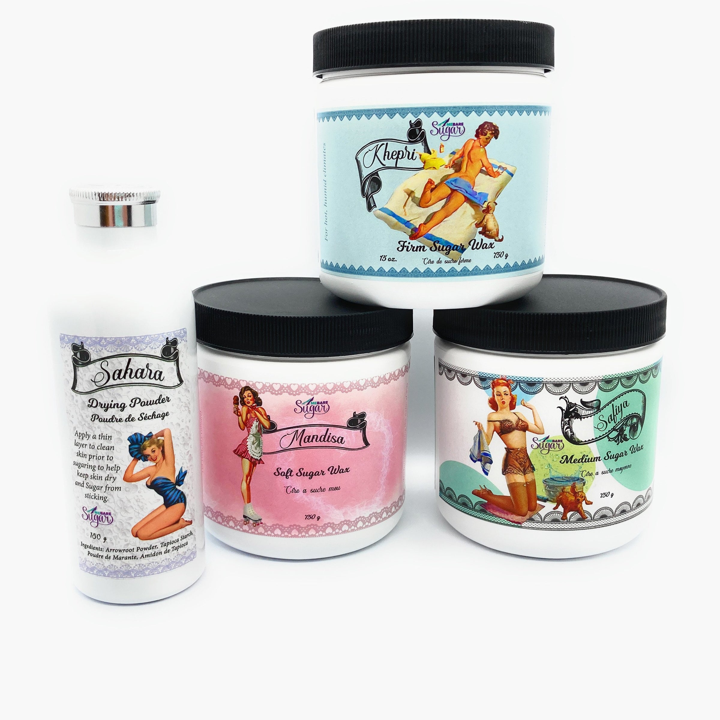 Sugar Me Bare - Canadian Sugaring Wax - Sugar Kits Sugar Paste Sugar Me Bare