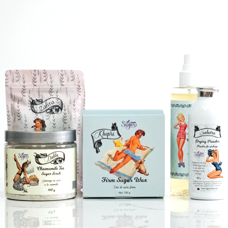 Sugar Me Bare - Canadian Sugaring Wax - The Complete Kit and Caboodle