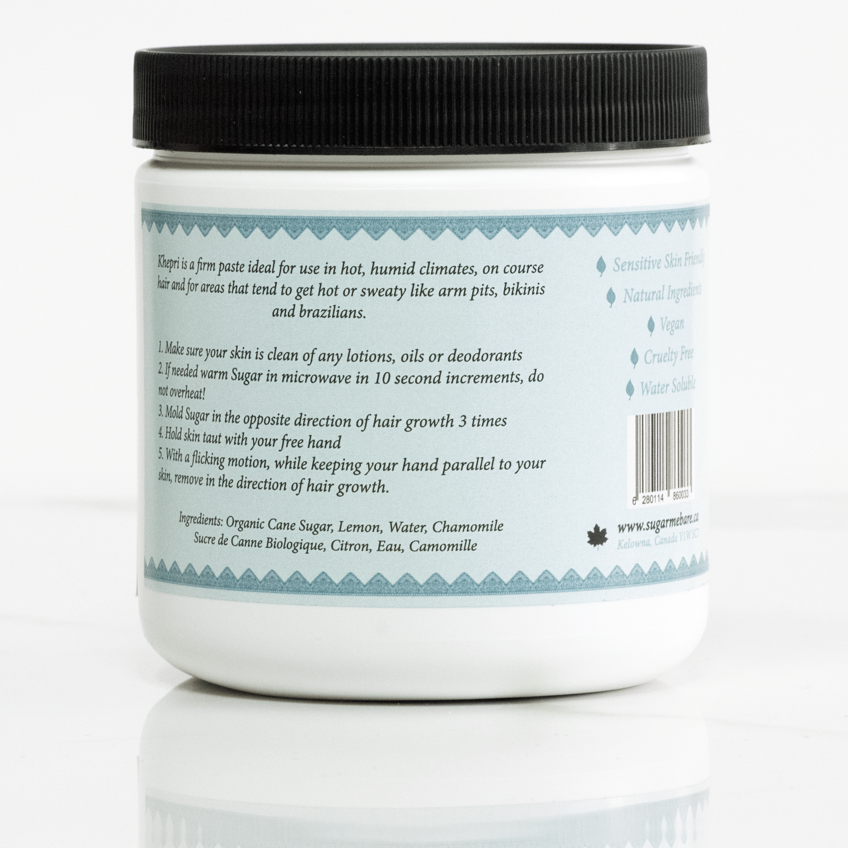 Sugar Me Bare - Canadian Sugaring Wax - Khepri Sugar Paste Sugar Paste Sugar Me Bare 