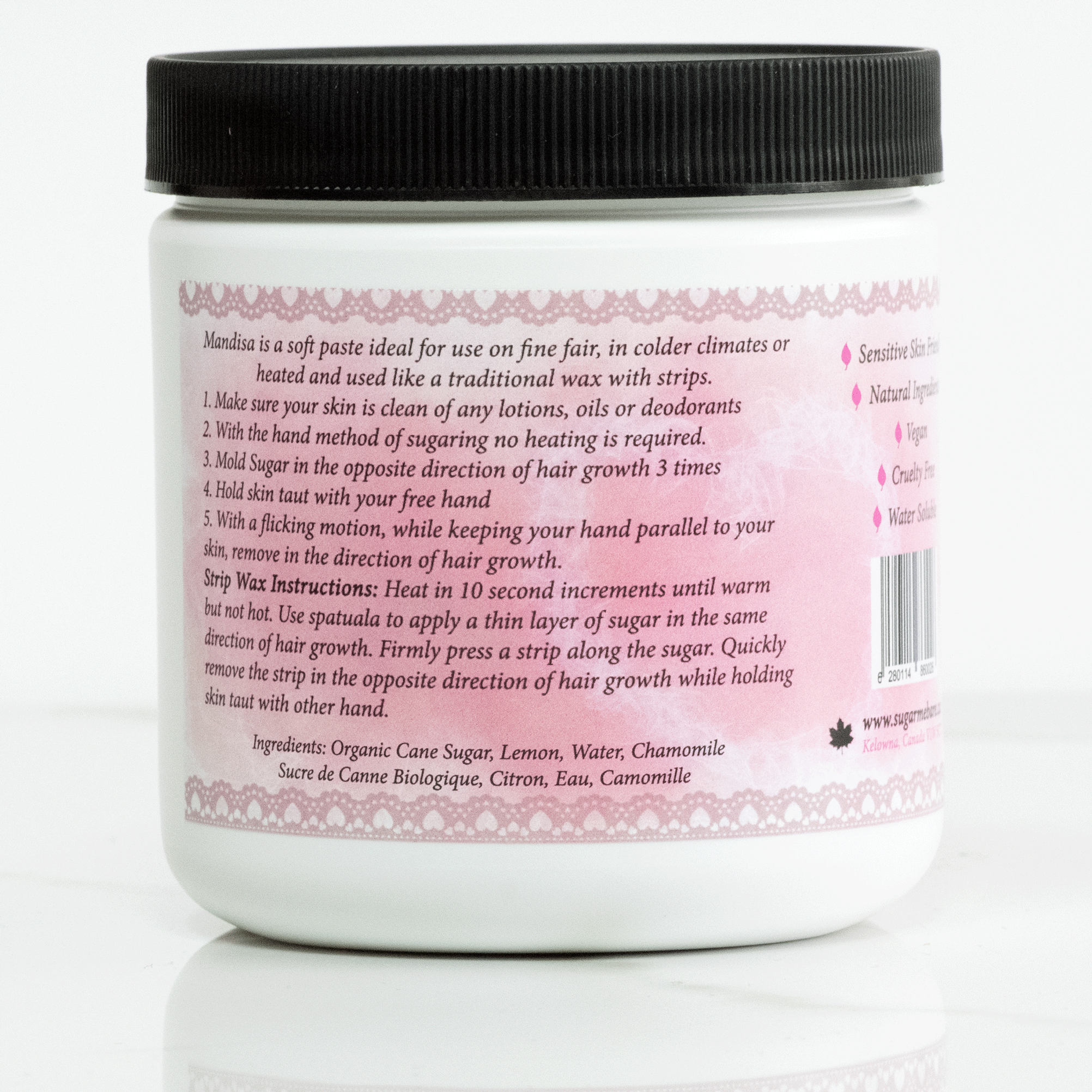 Sugar Me Bare - Canadian Sugaring Wax - Mandisa Sugar Paste Sugar Paste Sugar Me Bare 